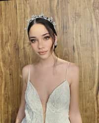 נזר פנינים וקריסטל