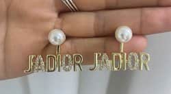 עגיל פנינה JADIOR זהב