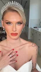 עגיל ניקול זרקון