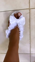 כפכפי הוויאנס לכלות דגם קצפת.