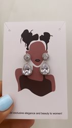 עגיל ניקול זרקון